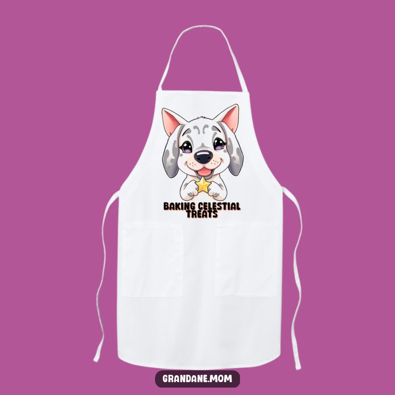 Funny Grand Dane Apron: Kitchen Star, Chef's Hilarious Companion Gift