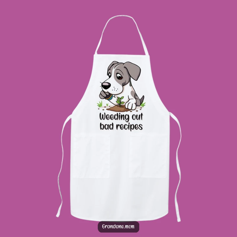 Funny Great Dane Gardener Apron: Plant with Protection and Humor, A Practical Funny Gift