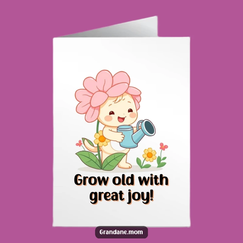 Free Printable Funny Daniff Birthday Card Printable: Cheerful Gardener Dog Gift