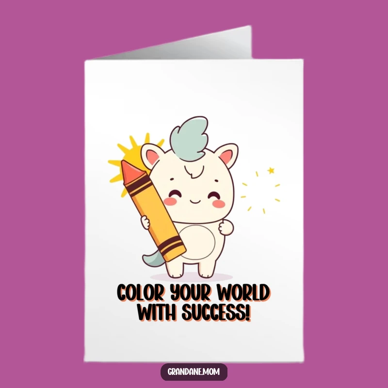 Free Printable Funny Daniff Congrats Card Printable: Crayon Sun Drawing Gift