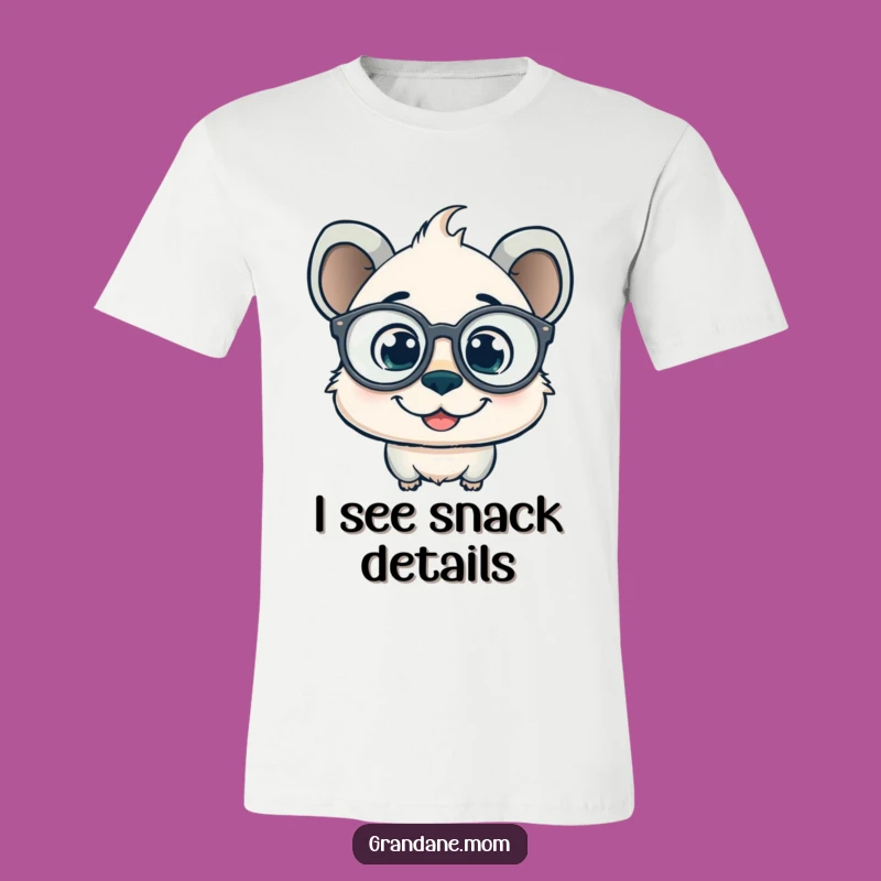 Funny Daniff Spectacles T-Shirt - Curious Scholar Pup Humor Tee