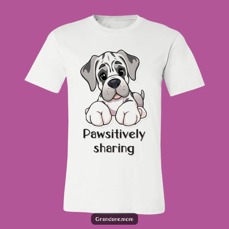 Funny Giant Paws Grand Dane Toy T-Shirt - Gentle Giant Humor Apparel Gift